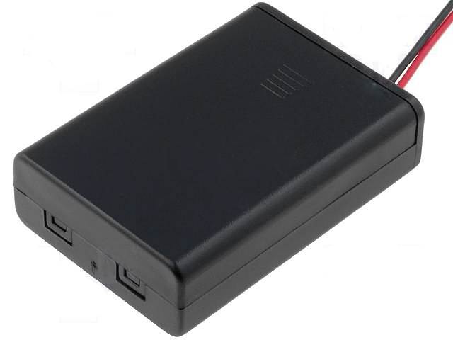 【Keystone Electronics 2484安全電池盒,塑膠電池座,AAA 7號電池座】價格,廠家,圖片,電池配件及材料,深圳市敢為電子科技-